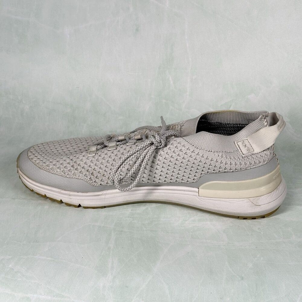 TRUE Linkswear Lux Tour Golf Shoes Mens Size 12 Grey Knit  Athletic Spikeless - Picture 8 of 15